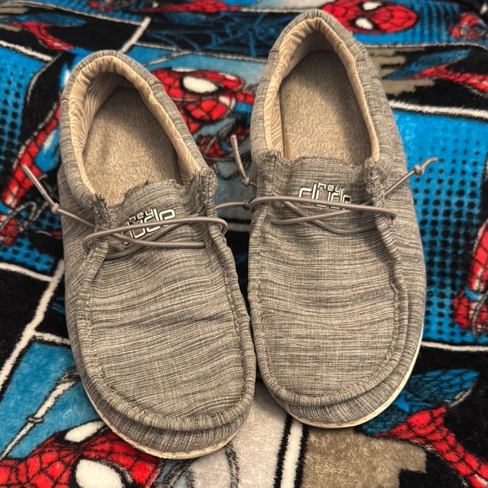Hey Dude Gray Casual Shoes